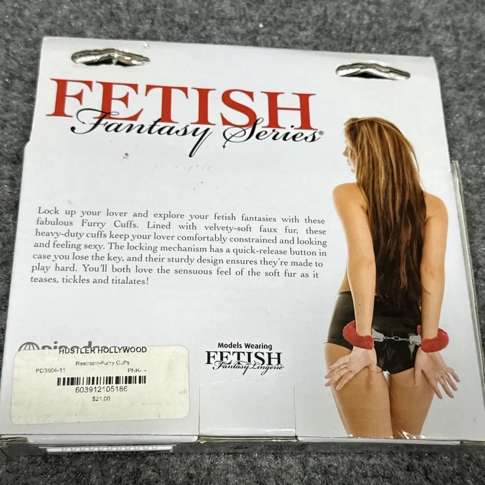 Fetish Fantasy Series‎ Pink Original Furry Cuffs